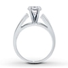 Thumbnail Image 2 of Previously Owned Diamond Ring Setting 5/8 ct tw Round-cut 14K White Gold
