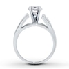 Thumbnail Image 1 of Previously Owned Diamond Ring Setting 5/8 ct tw Round-cut 14K White Gold