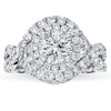 Thumbnail Image 3 of Previously Owned Diamond Ring Setting 1-1/2 ct tw Round-cut 14K White Gold