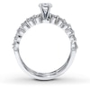Thumbnail Image 2 of Previously Owned Diamond Bridal Setting 3/4 ct tw Round-cut 14K White Gold