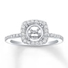 Thumbnail Image 1 of Previously Owned Diamond Ring Setting 1/3 ct tw 14K White Gold