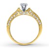 Thumbnail Image 2 of Previously Owned Diamond Ring Setting 1 ct tw Round 14K Yellow Gold