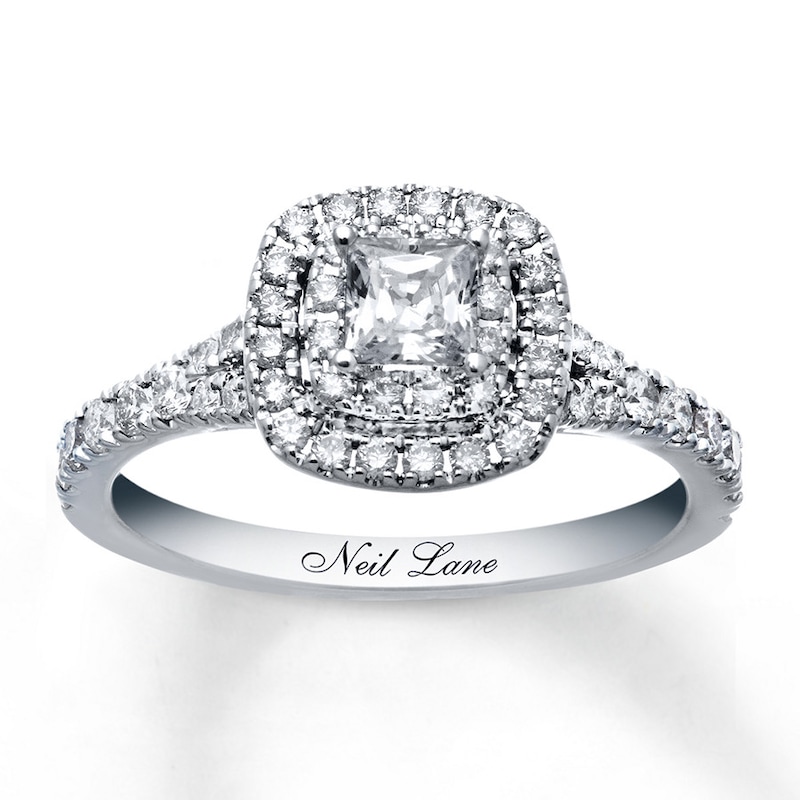 Main Image 1 of Previously Owned Neil Lane Diamond Ring 1 ct tw 14K White Gold