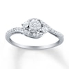 Thumbnail Image 0 of Previously Owned Promise Ring 1/6 ct tw Sterling Silver