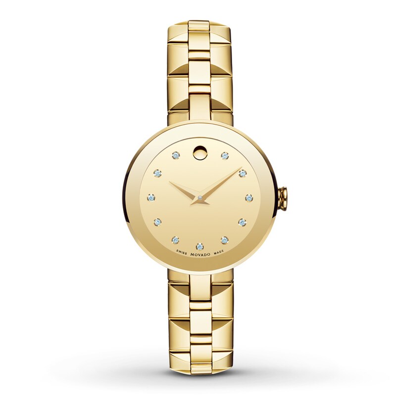 Main Image 1 of Previously Owned Movado Women's Watch Sapphire 0606816