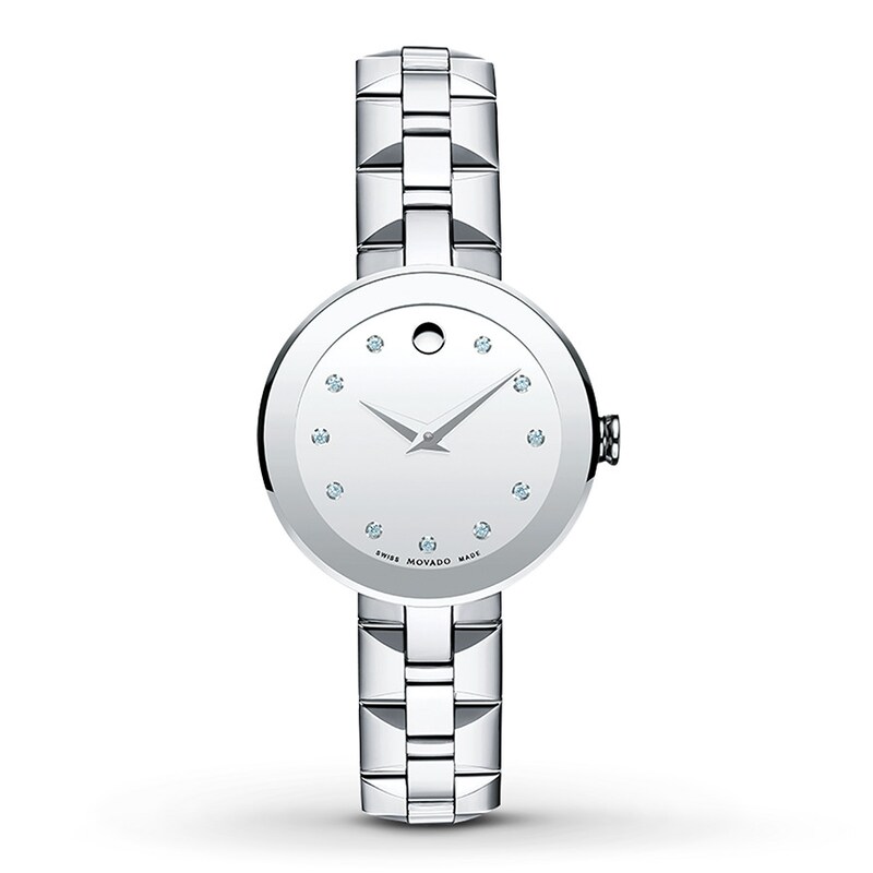 Main Image 1 of Previously Owned Movado Women's Watch Sapphire 0606814