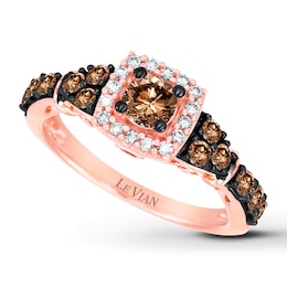 Previously Owned Le Vian Diamond Ring 7/8 ct tw 14K Strawberry Gold