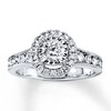 Thumbnail Image 1 of Previously Owned Diamond Ring 1 ct tw Round-cut 14K White Gold