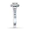 Thumbnail Image 2 of Previously Owned Diamond Ring 1 ct tw Round-cut 14K White Gold