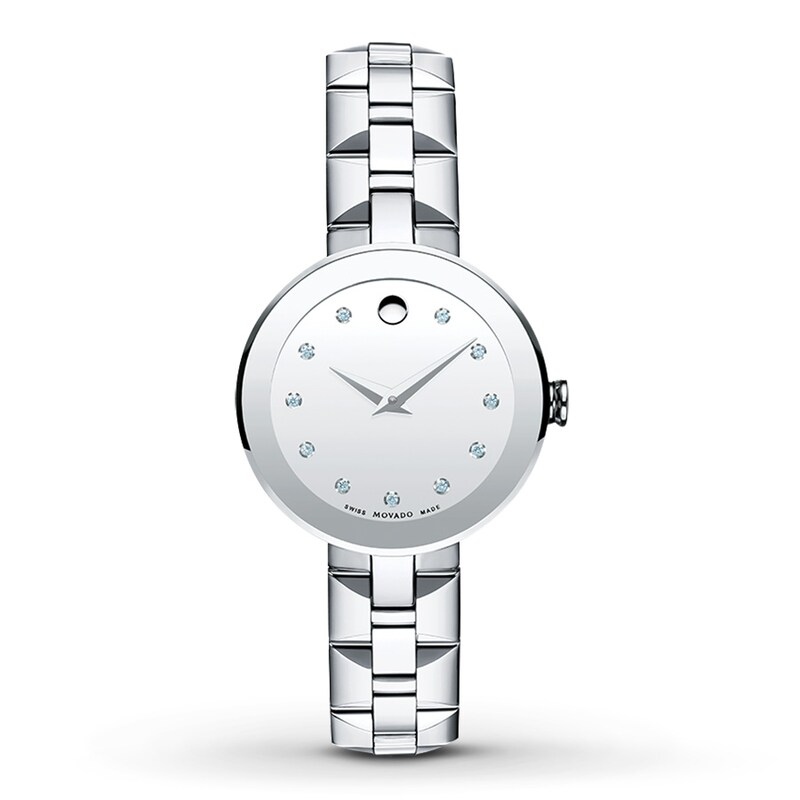 Main Image 1 of Previously Owned Movado Women's Watch Sapphire 0606814