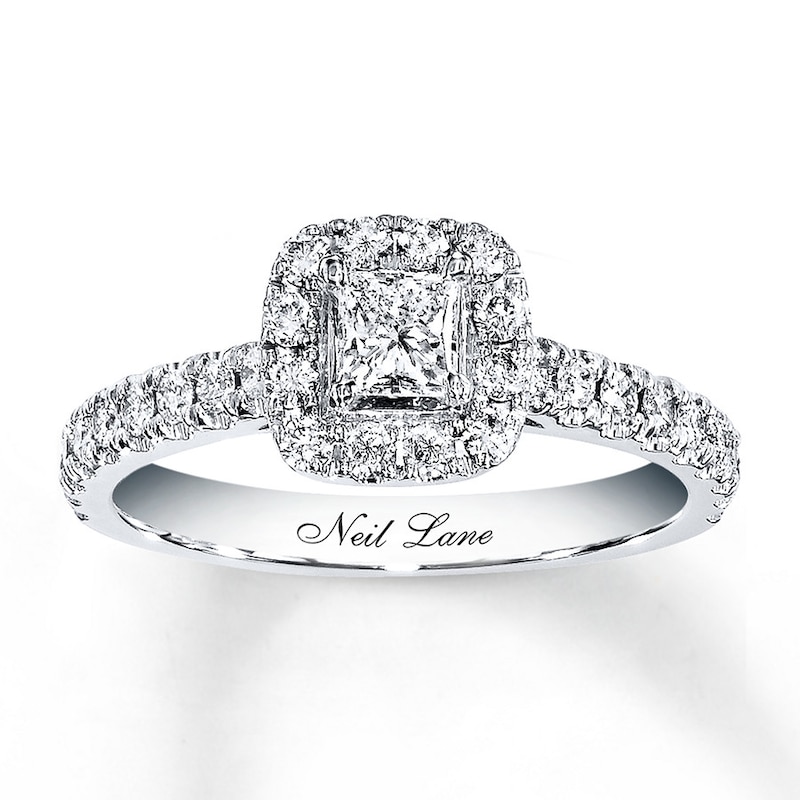 Main Image 1 of Previously Owned Neil Lane Diamond Ring 7/8 cttw 14K White Gold