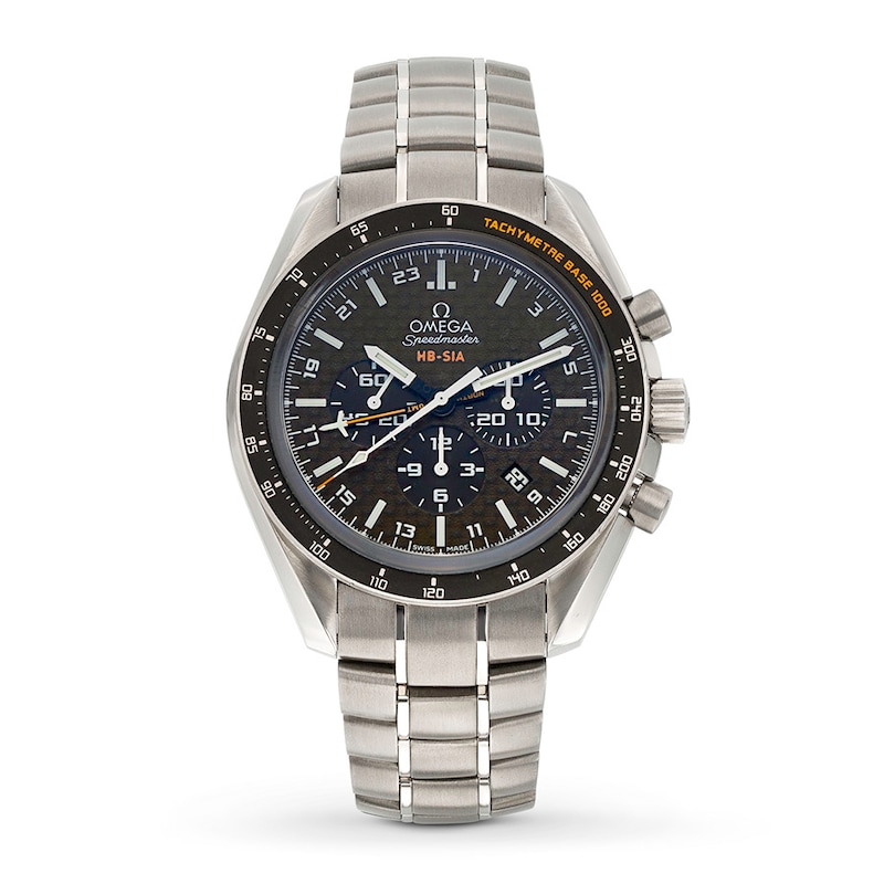 Main Image 1 of Previously Owned OMEGA Speedmaster HB-SIA GMT Chronograph