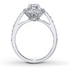 Thumbnail Image 2 of Previously Owned Diamond Ring Setting 5/8 ct tw Round-Cut 14K White Gold