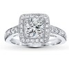 Thumbnail Image 3 of Previously Owned Diamond Ring Setting 5/8 ct tw Round-Cut 14K White Gold