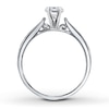 Thumbnail Image 2 of Previously Owned Diamond Ring Setting 1/6 ct tw Round-cut Platinum