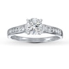 Thumbnail Image 3 of Previously Owned Diamond Ring Setting 1/6 ct tw Round-cut Platinum