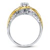 Thumbnail Image 2 of Previously Owned Diamond Ring Setting 3/8 ct tw Round 14K Two-Tone Gold