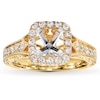 Thumbnail Image 1 of Previously Owned Diamond Ring Setting 1/2 ct tw Round-cut 14K Yellow Gold