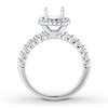 Thumbnail Image 2 of Previously Owned Diamond Ring Setting 5/8 ct tw Round-cut 14K White Gold