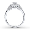Thumbnail Image 2 of Previously Owned Diamond Ring Setting 1/2 ct tw Round-cut 14K White Gold