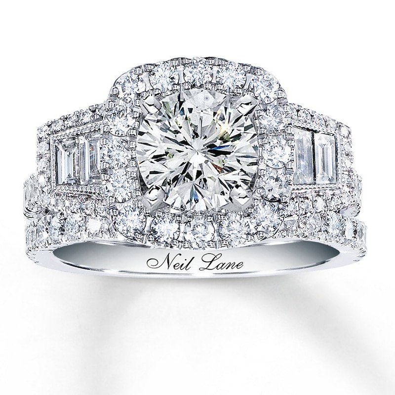 Previously Owned Neil Lane Bridal 1-1/3 ct tw Diamonds 14K Gold Bridal Setting