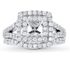 Thumbnail Image 0 of Previously Owned Diamond Bridal Setting 1-1/4 ct tw Round-cut 18K White Gold