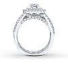 Thumbnail Image 2 of Previously Owned Diamond Bridal Setting 1-1/4 ct tw Round-cut 18K White Gold