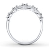 Previously Owned Anniversary Diamond Band 1/5 ct tw Round-cut 10K White Gold