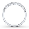 Thumbnail Image 1 of Previously Owned Diamond Anniversary Band 1/4 ct tw Round-cut 10K White Gold