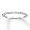 Previously Owned Diamond Anniversary Band 1/4 ct tw Round-cut 10K White Gold