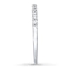 Previously Owned Diamond Anniversary Band 1/4 ct tw Round-cut 10K White Gold