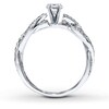 Thumbnail Image 2 of Previously Owned Diamond Ring Setting 3/8 ct tw Round-cut 14K White Gold