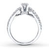 Thumbnail Image 2 of Previously Owned Diamond Ring Setting 1-3/8 ct tw Round-cut 14K White Gold