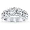 Thumbnail Image 3 of Previously Owned Diamond Ring Setting 1-3/8 ct tw Round-cut 14K White Gold