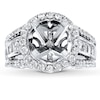 Thumbnail Image 1 of Previously Owned Diamond Ring Setting 1-1/3 ct tw Round-cut 14K White Gold