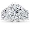 Thumbnail Image 3 of Previously Owned Diamond Ring Setting 1-1/3 ct tw Round-cut 14K White Gold