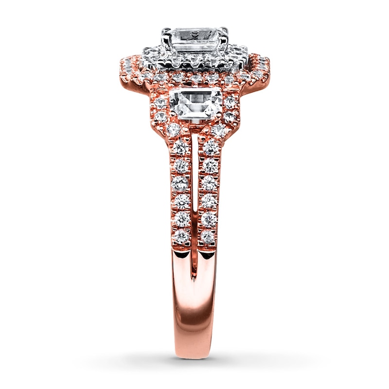 Previously Owned Ring Diamond 1-1/2 ct tw 14K Two-Tone Gold