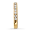 Thumbnail Image 3 of Previously Owned Diamond Anniversary Band 1/2 ct tw Round-cut 10K Yellow Gold