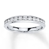 Thumbnail Image 0 of Previously Owned Diamond Anniversary Band 1/2 ct tw Round-cut 10K White Gold