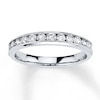 Previously Owned Diamond Anniversary Band 1/2 ct tw Round-cut 10K White Gold