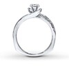 Thumbnail Image 2 of Previously Owned Diamond Ring Setting 1/3 ct tw Round 18K White Gold