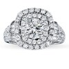 Thumbnail Image 2 of Previously Owned Diamond Ring Setting 1-1/2 ct tw Round-cut 14K White Gold