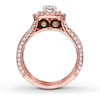 Thumbnail Image 2 of Previously Owned Le Vian Bridal Setting 1 ct tw Diamonds 14K Strawberry Gold