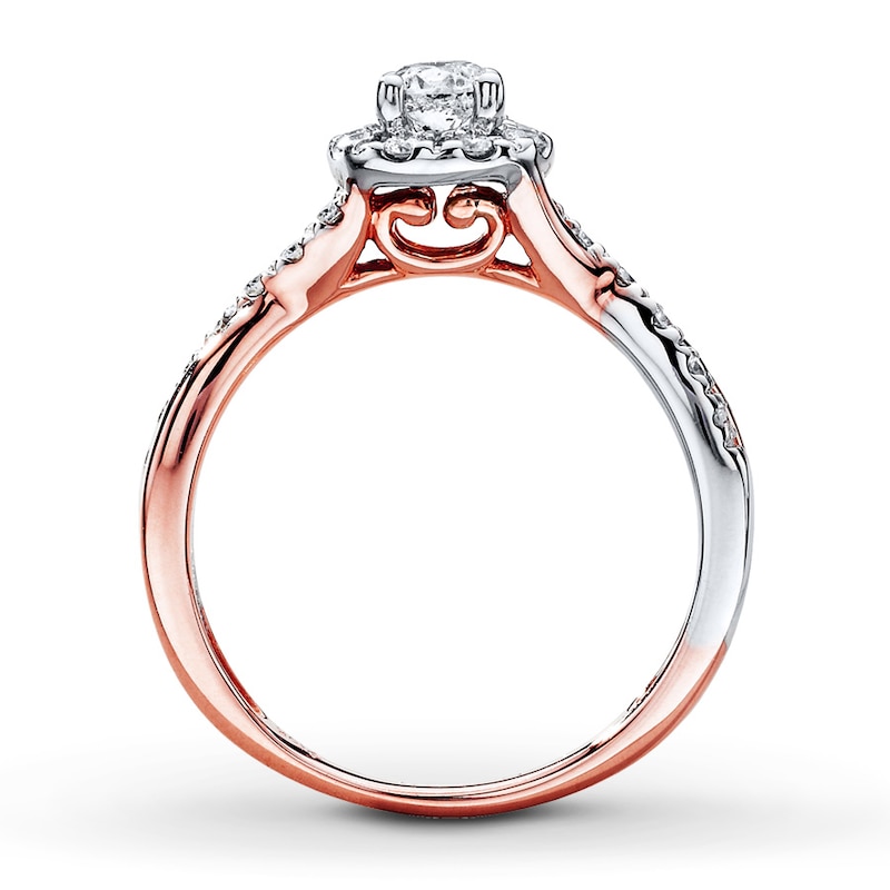 Previously Owned Diamond Ring 1/2 carat tw 10K Rose Gold | Jared