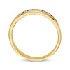 Previously Owned Wedding Band 1/4 ct tw Round-cut Diamonds 10K Yellow Gold