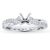 Thumbnail Image 1 of Previously Owned Diamond Setting 1/4 ct tw Round 18K White Gold