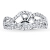 Thumbnail Image 0 of Previously Owned Diamond Ring Setting 1/2 ct tw 14K White Gold