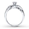Thumbnail Image 1 of Previously Owned Diamond Ring Setting 1/2 ct tw 14K White Gold