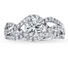 Thumbnail Image 2 of Previously Owned Diamond Ring Setting 1/2 ct tw 14K White Gold