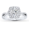 Thumbnail Image 3 of Previously Owned Diamond Ring Setting 1/2 ct tw Round-cut 14K White Gold